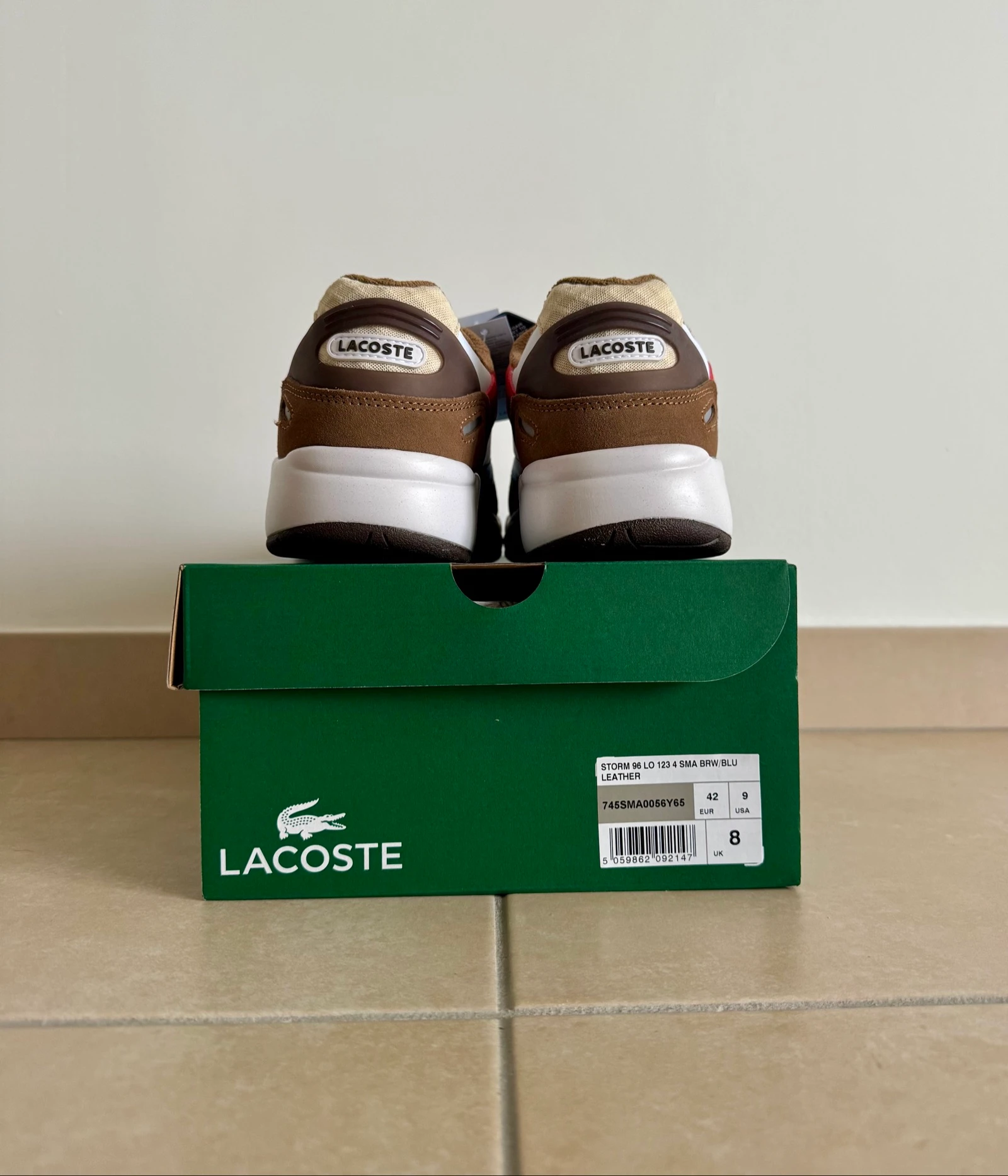 Authentieke nieuwe Lacoste Storm 96 sneakers maat 42 – photo 10